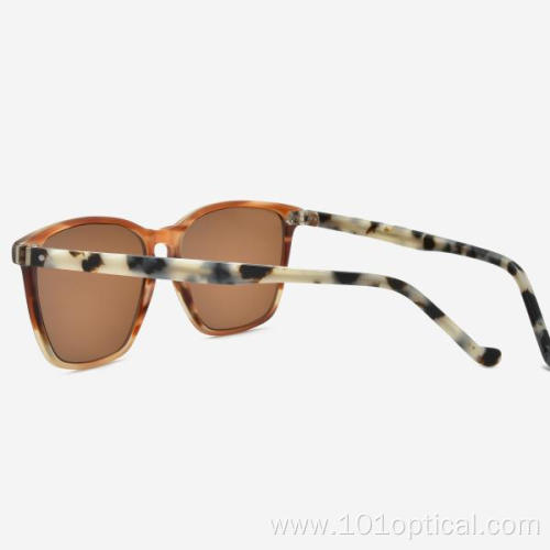 Square Acetate Men's Sunglasses